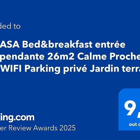 La Casa Bed&Breakfast Entree Independante 26M2 Calme Proche De Tout Wifi Parking Prive Jardin Terrasse Urrugne Eksteriør billede