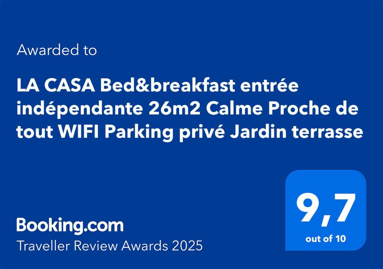 La Casa Bed&Breakfast Entree Independante 26M2 Calme Proche De Tout Wifi Parking Prive Jardin Terrasse Urrugne Eksteriør billede
